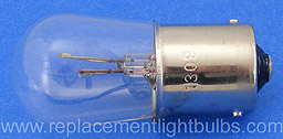 1309 28V 15CP Series Dual Filament Lamp, Replacement Light Bulb