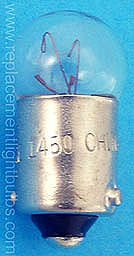 1450 24V BA9s Miniature Bayonet Light Bulb
