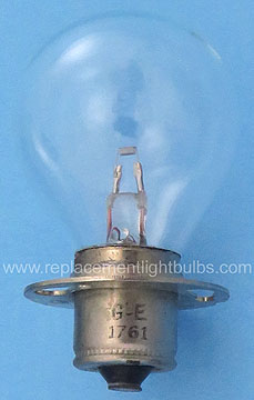 GE G-E 1761 6.1V 25W Light Bulb Replacement Lamp