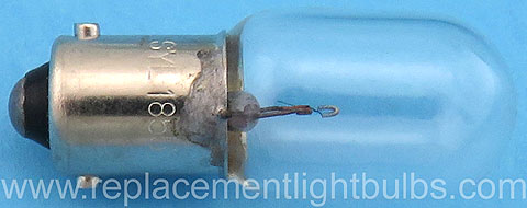 1855 6.3V .8A BA9s 3.6CP Light Bulb Replacement Lamp