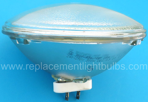 GE 300PAR56/NSP 240-250V 300W Light Bulb Replacement Lamp