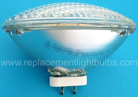 GE 300PAR56/WFL 240-250V 300W Wide Flood Light Bulb Replacement Lamp