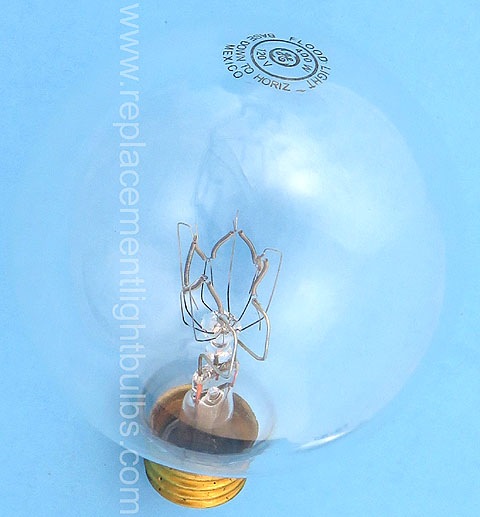 GE 400G/FL 400W 120V G30 Clear Globe Glass E26 Medium Screw Base Light Bulb