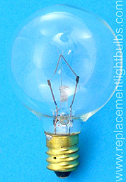 40G12CL 130V 40W G12 Clear Glass E12 Base Light Bulb