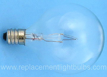 GE ProLine 40GC 40W 130V E12 Candelabra Screw Clear Globe Light Bulb