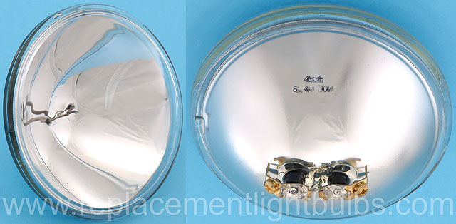 GE 4535 6V 30W Spotlamp Sealed Beam Lamp, Replacement Light Bulb