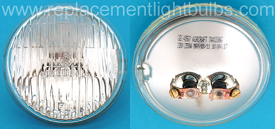 GE 4587 28V 250W Aircraft Taxiing Sealed Beam Flood Light Bulb Replacement Lamp