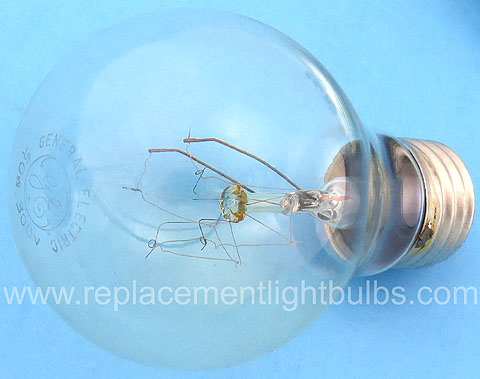 General Electric GE 50A19/35 300V 50W High Voltage Light Bulb