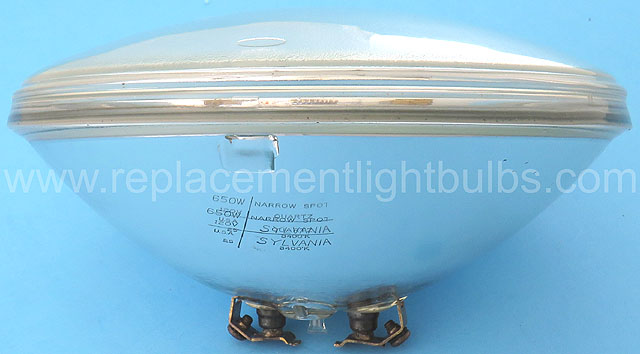 Sylvania 650PAR64Q/NSP/12 120V 650W Narrow Spot Sealed Beam Lamp Light Bulb