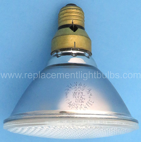 Sylvania Capsylite 90PAR/CAP/WFL 130V 90W PAR38 Wide Flood Lamp Light Bulb