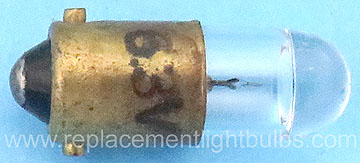 CM8-220 8-220 6.3V BA9s Minature Lens End Light Bulb