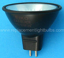 Eiko EXZ-Black 12V 50W 24° MR16 Replacement Light Bulb Lamp