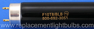 F10T8/BLB 10W Black Light Blue Fluorescent Lamp