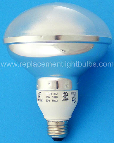 Longstar FE-RSF-30W 120V BR40 5000K Daylight Fluorescent Lamp Replacement Light Bulb