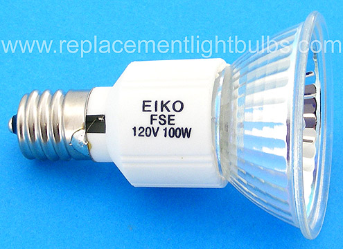 FSE 100W 120V E17 Intermediate Screw MR16 Narrow Flood Light Bulb, Replacement Lamp