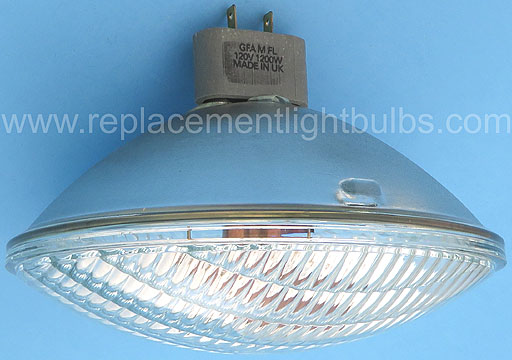 GE GFA Q1200PAR64/5 120V 1200W PAR64 Studio MFL Medium Flood Sealed Beam Lamp