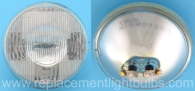 GE H7612 12V 37.5W Halogen Fog Sealed Beam Light Bulb Replacement Lamp