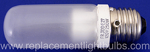 JDD 120V 250W Frosted E27 Modeling Light Bulb