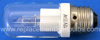 JDD12V35W 12V 35W Clear Lamp, Replacement Light Bulb