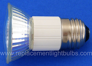 JDR-C 120V 75W E26, JDR75/MF Cover Glass, MR16C, Medium Flood Light Bulb, Replacement Lamp