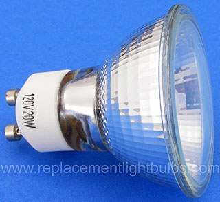 JDR-C 120V 20W GU10 Frosted Bulb Lamp, Replacement Light Bulb