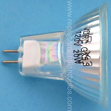 Hikari JDR-C JDRC 120V 20W GX5.3 Clear Front Glass Light Bulb