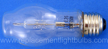 JTT 130V 250W E26 Clear Lamp, Halogen Replacement Light Bulb