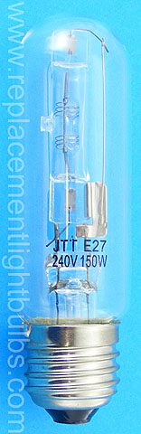JTT240V150W T10 240V 150W E27 Lamp, Replacement Light Bulb