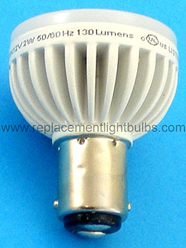 LHO-2R12/FR13/BA15d/30K 2W LED R12 BA15d Elevator Replacement Light Bulb