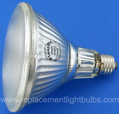 MH100/PAR38/FL/4K 100W M90/O 4200K Metal Halide PAR38 Flood Light Bulb, Replacement Lamp