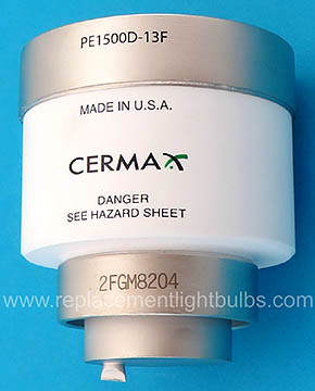 Perkin Elmer Excelitas Cermax PE1500D-13F 1500W Light Bulb Replacement Lamp