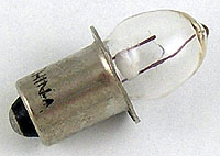 PR7 3.7V .3A Miniature 3 D Cell Flashlight Lamp
