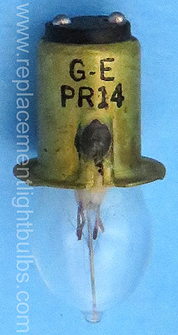 GE PR14 2.38V .5A Double Contact Light Bulb Replacement Lamp