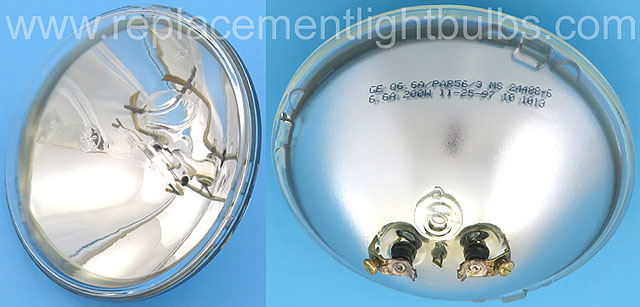 GE Q6.6A/PAR56/3 6.6A 200W Sealed Beam Light Bulb Replacement Lamp