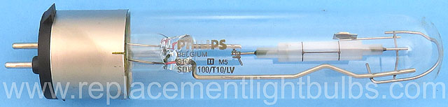 Philips SDW 100/T10/LV 100W PG12 White Son Powertone Replacement Lamp Light Bulb