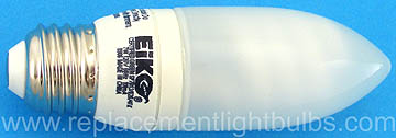 Eiko SP7B13/E26/41K 7W 120V B13 Candle 4100K Certified Green Energy Saving Light Bulb