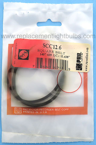 PRB SCC12.6 12.438 Inch IC .087 Inch Wide Replacement Projector Belt