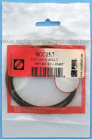 PRB SCC15.7 15.625 Inch IC .0965 Inch Wide Replacement Projector Belt