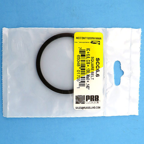 PRB SCC6.6 6.6 Inch IC .13 Inch Wide Square Replacement Projector Belt