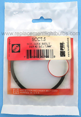 PRB SCC7.5 7.5 Inch IC .124 Inch Wide Replacement Projector Belt