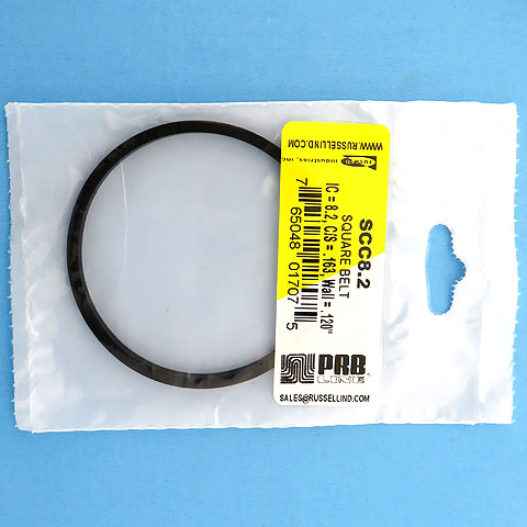 PRB SCC8.2 8.2 Inch IC .163 Inch Wide Square Replacement Projector Belt