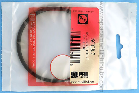 PRB SCC8.7 8.7 Inch IC .122 Inch Wide Replacement Projector Belt