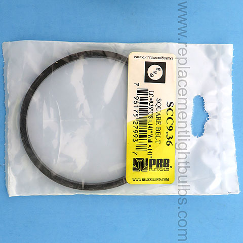 PRB SCC9.36 9.36 Inch IC .141 Inch Wide Square Replacement Projector Belt