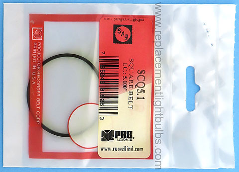 PRB SCQ5.1 5.1 Inch IC .0625 Inch Wide Replacement Projector Belt