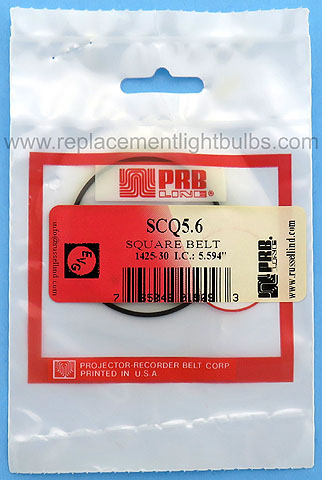 PRB SCQ5.6 5.594 Inch IC .049 Inch Wide Replacement Projector Belt