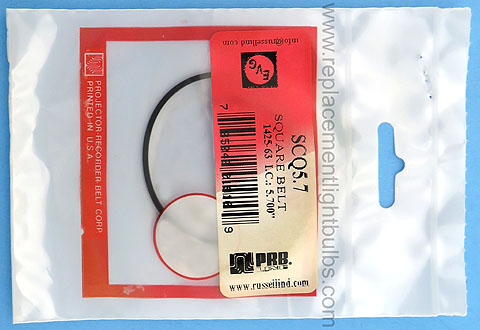 PRB SCQ5.7 5.7 Inch IC .0585 Inch Wide Replacement Projector Belt