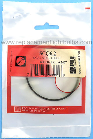 PRB SCQ6.2 6.245 Inch IC .059 Inch Wide Replacement Projector Belt