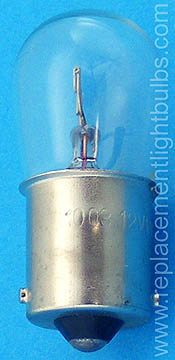 1003 12V .94A 12W 15CP BA15s B-6 Light Bulb