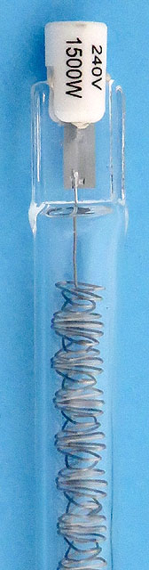 M&R 1007210 QH1500T3/CL-240V 1500W Quartz Heater Lamp