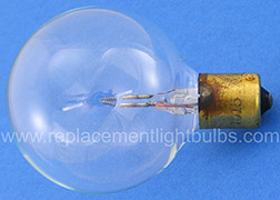 GE 1015 6.4V 9.5A BA15s G16.5 Clear Glass Lamp, Replacement Light Bulb